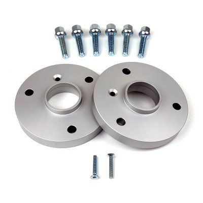 Coppia distanziali da 20mm CON bullone sferico adatto a cerchi Originali per Smart Fortwo 450 1998-2003