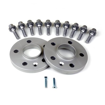 Coppia distanziali da 20mm CON bullone a sede piatta CON rondella integrata imperdibile adatto a cerchi Originali per Toyota Pro