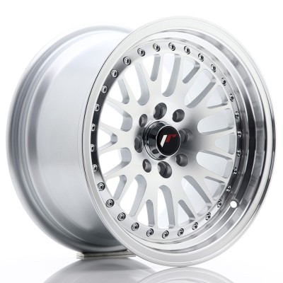 Cerchio in lega JR Wheels JR10 15x8 ET20 4x100/108 Silver Machined Face
