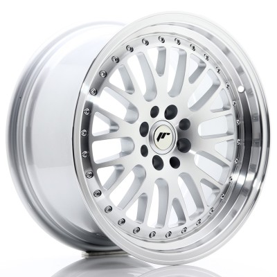 Cerchio in lega JR Wheels JR10 17x8 ET20 4x100/108 Silver Machined Face
