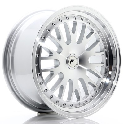 Cerchio in lega JR Wheels JR10 17x8 ET35 Blank Silver Machined Face