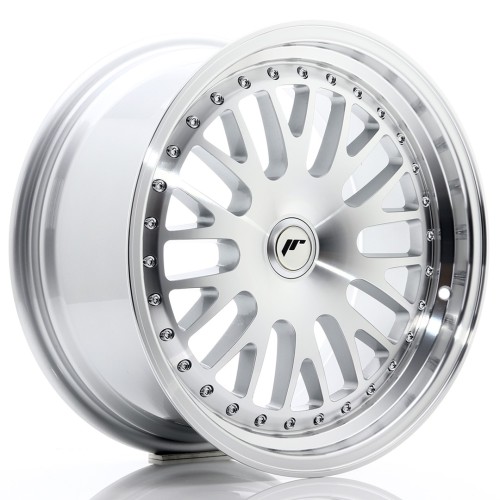 Cerchio in lega JR Wheels JR10 17x8 ET35 Blank Silver Machined Face