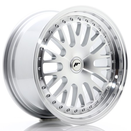 Cerchio in lega JR Wheels JR10 17x8 ET35 Blank Silver Machined Face