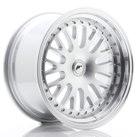 Cerchio in lega JR Wheels JR10 17x9 ET25-30 Blank Silver Machined Face