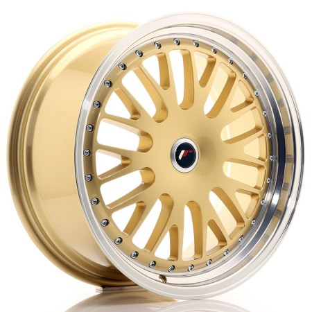 Cerchio in lega JR Wheels JR10 19x8,5 ET20-35 Blank Gold w/Machined Lip