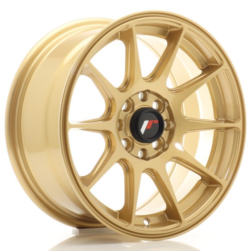 Cerchio in lega JR Wheels JR11 15x7 ET30 4x100/108 Gold