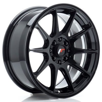 Cerchio in lega JR Wheels JR11 16x7 ET25 4x100/108 Gloss Black