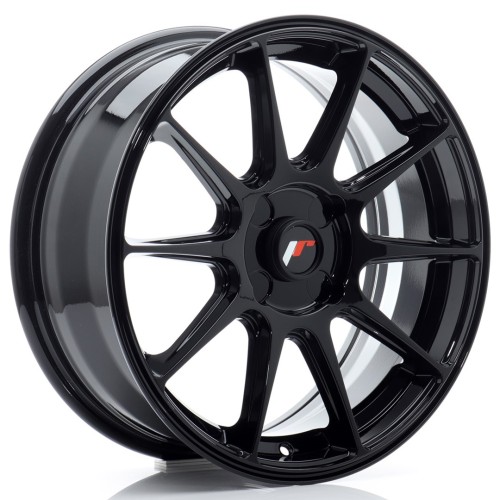 Cerchio in lega JR Wheels JR11 17x7 ET20-38 4H BLANK Gloss Black