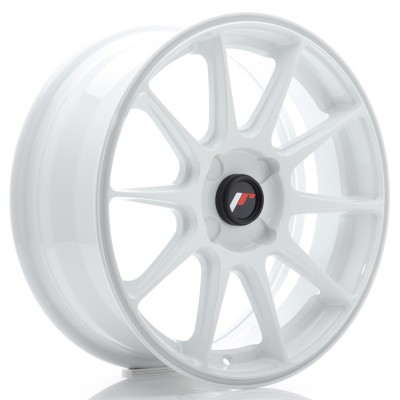 Cerchio in lega JR Wheels JR11 17x7 ET20-38 4H BLANK White