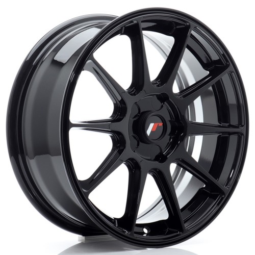 Cerchio in lega JR Wheels JR11 17x7 ET20-38 5H BLANK Gloss Black