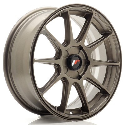 Cerchio in lega JR Wheels JR11 17x7 ET20-38 5H BLANK Matt Bronze