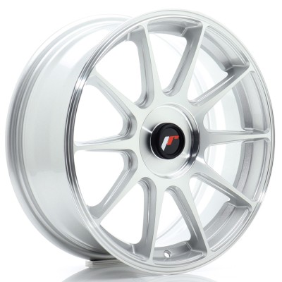 Cerchio in lega JR Wheels JR11 17x7 ET20-38 BLANK Silver Machined