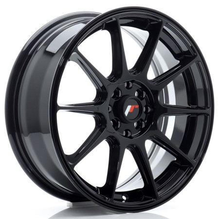 Cerchio in lega JR Wheels JR11 17x7 ET35 4x100/114,3 Gloss Black