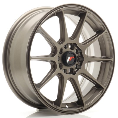 Cerchio in lega JR Wheels JR11 17x7 ET35 4x100/114,3 Matt Bronze