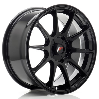 Cerchio in lega JR Wheels JR11 17x8 ET20-35 5H BLANK Gloss Black