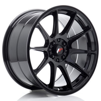 Cerchio in lega JR Wheels JR11 17x9 ET25 4x100/108 Gloss Black