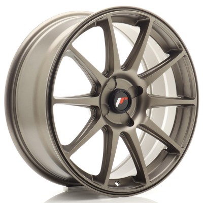 Cerchio in lega JR Wheels JR11 18x7,5 ET20-40 4H BLANK Matt Bronze