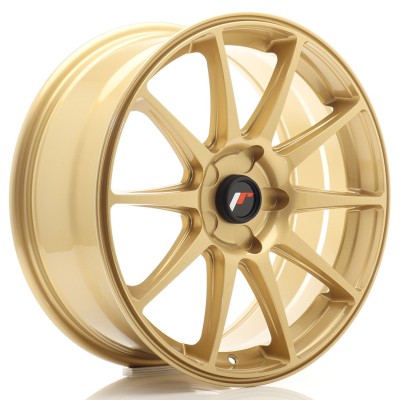 Cerchio in lega JR Wheels JR11 18x7,5 ET20-40 5H BLANK Gold