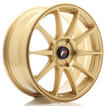 Cerchio in lega JR Wheels JR11 18x7,5 ET20-40 5H BLANK Gold
