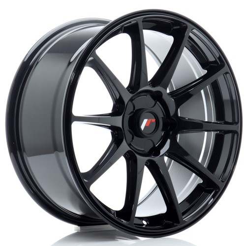 Cerchio in lega JR Wheels JR11 18x8,5 ET20-40 5H Blank Gloss Black