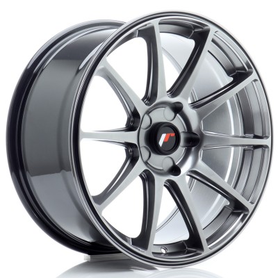Cerchio in lega JR Wheels JR11 18x8,5 ET20-40 5H Blank Hyper Black