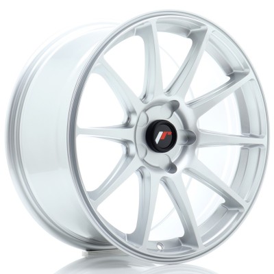 Cerchio in lega JR Wheels JR11 18x8,5 ET20-40 5H Blank Hyper Silver