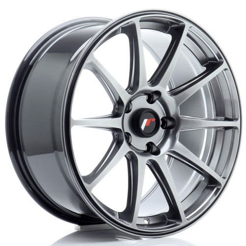 Cerchio in lega JR Wheels JR11 18x8,5 ET35 5x100 Hyper Black