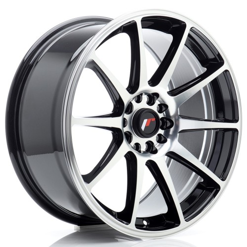 Cerchio in lega JR Wheels JR11 18x8,5 ET35 5x100/108 Black Machined