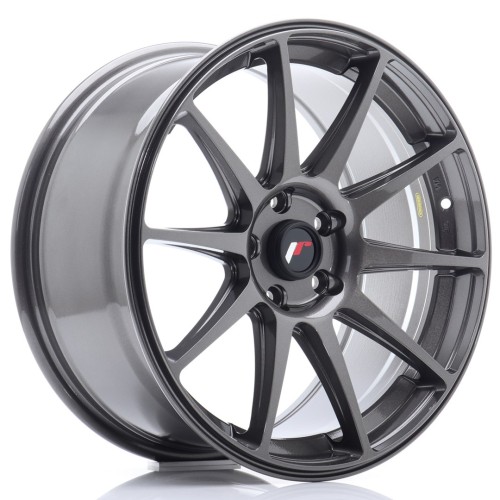 Cerchio in lega JR Wheels JR11 18x8,5 ET40 5x112 Hyper Gray