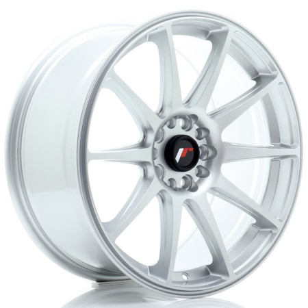 Cerchio in lega JR Wheels JR11 18x8,5 ET40 5x112/114 Hyper Silver