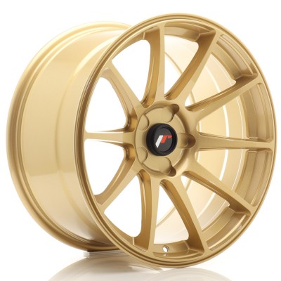 Cerchio in lega JR Wheels JR11 18x9,5 ET20-30 5H BLANK Gold