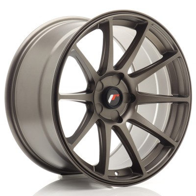 Cerchio in lega JR Wheels JR11 18x9,5 ET20-30 5H BLANK Matt Bronze