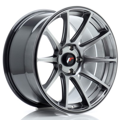 Cerchio in lega JR Wheels JR11 18x9,5 ET30 5x120 Hyper Black