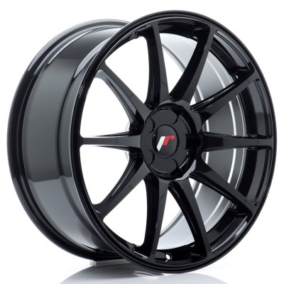 Cerchio in lega JR Wheels JR11 19x8,5 ET20-42 5H Blank Gloss Black