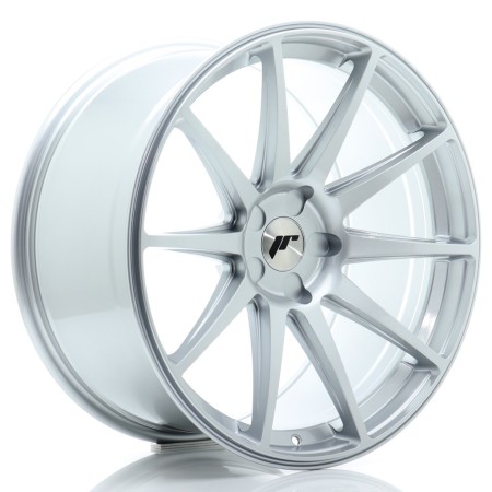 Cerchio in lega JR Wheels JR11 20x10 ET20-40 5H BLANK Hyper Silver