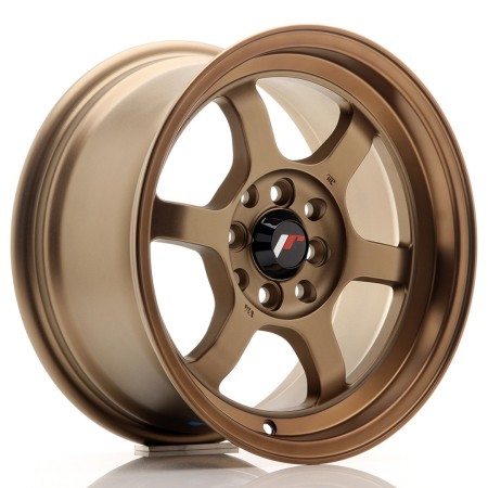 Cerchio in lega JR Wheels JR12 15x7,5 ET26 4x100/108 Dark Anodize Bronze
