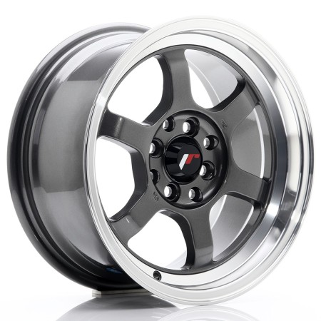 Cerchio in lega JR Wheels JR12 15x7,5 ET26 4x100/108 Gun Metal