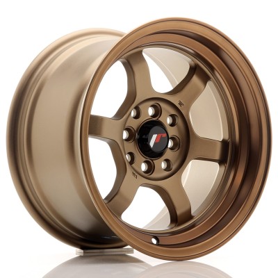 Cerchio in lega JR Wheels JR12 15x8,5 ET13 4x100/114 Dark Anodize Bronze