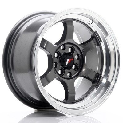 Cerchio in lega JR Wheels JR12 15x8,5 ET13 4x100/114 Gun Metal