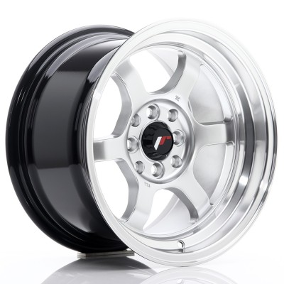 Cerchio in lega JR Wheels JR12 15x8,5 ET13 4x100/114 Hyper Silver