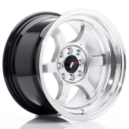 Cerchio in lega JR Wheels JR12 15x8,5 ET13 4x100/114 Hyper Silver