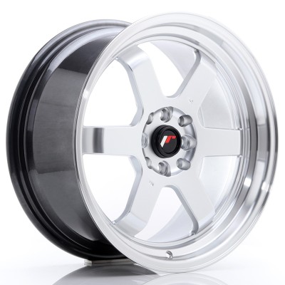 Cerchio in lega JR Wheels JR12 17x8 ET33 4x100/114 Hyper Silver