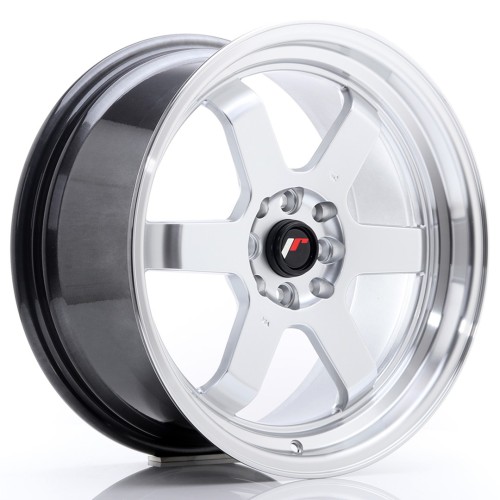 Cerchio in lega JR Wheels JR12 17x8 ET33 4x100/114 Hyper Silver