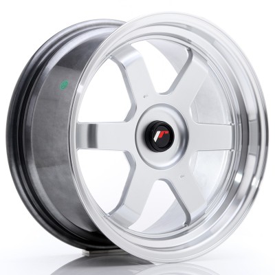Cerchio in lega JR Wheels JR12 17x8 ET35 Blank Hyper Silver