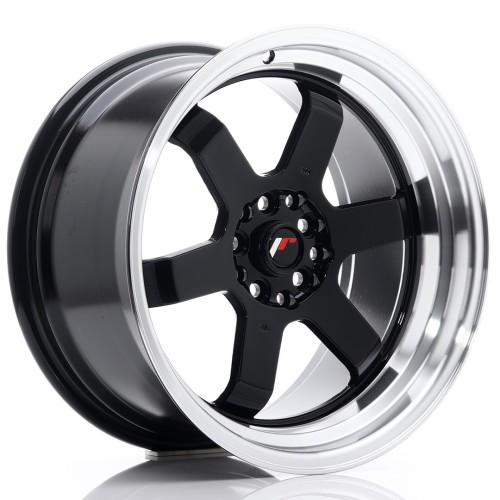 Cerchio in lega JR Wheels JR12 17x9 ET25 4x100/114 Gloss Black