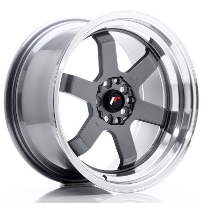 Cerchio in lega JR Wheels JR12 17x9 ET25 5x100/114 Gun Metal