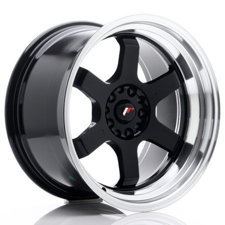 Cerchio in lega JR Wheels JR12 18x10 ET0 5x114/120 Gloss Black