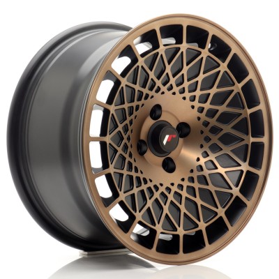 Cerchio in lega JR Wheels JR14 16x8 ET15 4x100 Black Bronze Finish