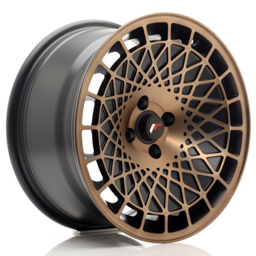 Cerchio in lega JR Wheels JR14 16x8 ET15 4x100 Black Bronze Finish