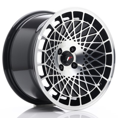 Cerchio in lega JR Wheels JR14 16x9 ET10 4x100 Gloss Black Machined Face